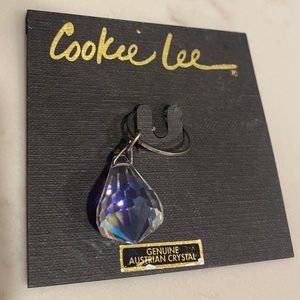 NWOT Cookie Lee Teardrop charm